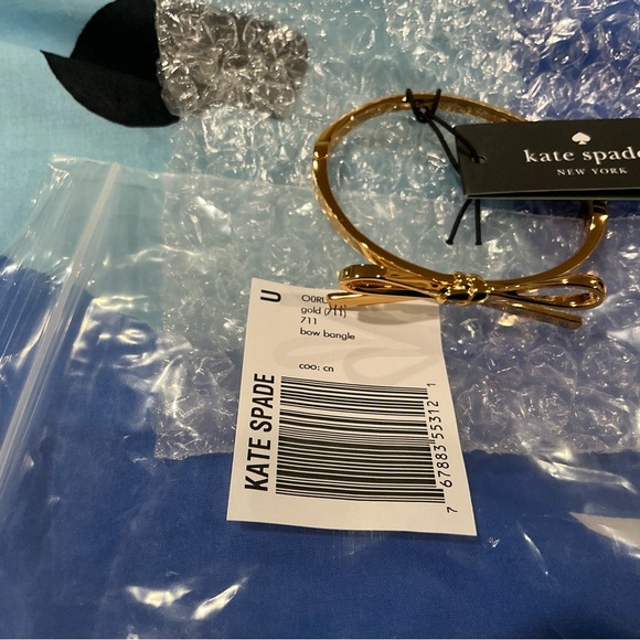 KATE SPADE Skinny Mini Bow Bangle - Picture 6 of 6